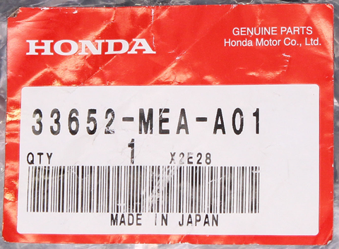 Genuine Honda Base Part Number - 33652-MEA-A01