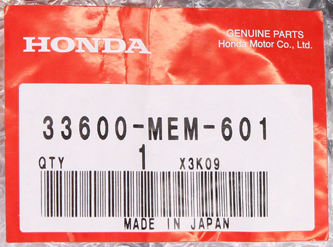 Genuine Honda Turn Signal Assembly Part Number - 33600-MEM-601