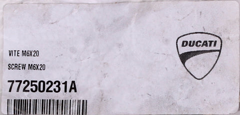 Genuine Ducati Screw Part Number - 77250231A