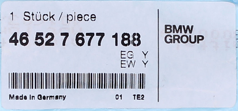 Genuine BMW Pin -Part Number- 46527677188