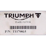 Triumph Clutch Plate PN T1170815