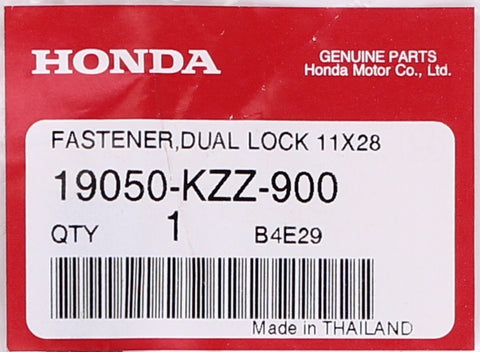 Honda Fastener (11X28) Part Number - 19050-KZZ-900