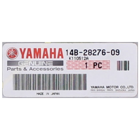 Genuine Yamaha Plate Part Number - 14B-28276-09