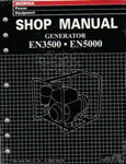 Honda Generator EN3500/5000 Shop Manual Part Number - 61Z0000