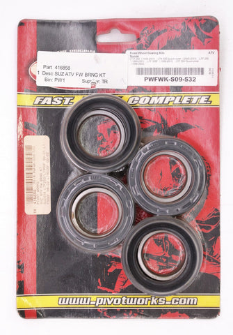 Pivot Works ATV Wheel Bearing Kit, Front Part Number - 416858 For Suzuki