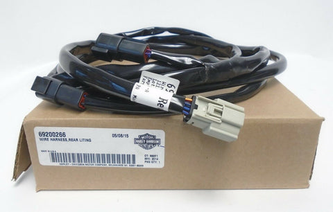 Harley-Davidson Wire Harness, Rear Liting - PN 69200266