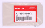 Honda Placard Part Number - 42762-SWA-A02