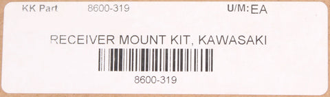 Receiver Mount Kit Part Number - 8600-319 For Kawasaki