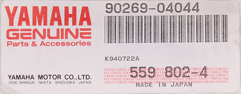 Yamaha Special Shape Rivet PN 90269-04044-00