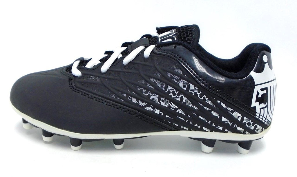 Brine Empress BK Black and White Lacrosse Cleats Size W 6 Kiwi