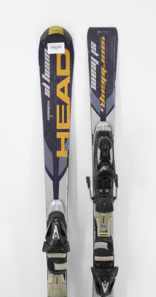 Head World Cup SL Liquidmetal Team Junior Demo Skis - 136 cm Used