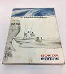 Honda Marine 2008 Rigging Guide Part Number - PPD53343-F TM020