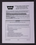 Warn Winch Mount Kit Part Number - ABA-37S69-40-08 For Yamaha