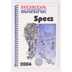 Genuine Honda 2004 Marine Specs Manual Part Number - PSV53062C