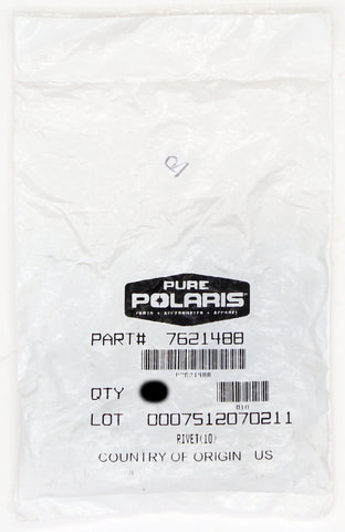 Genuine Polaris Rivet PN 7621488