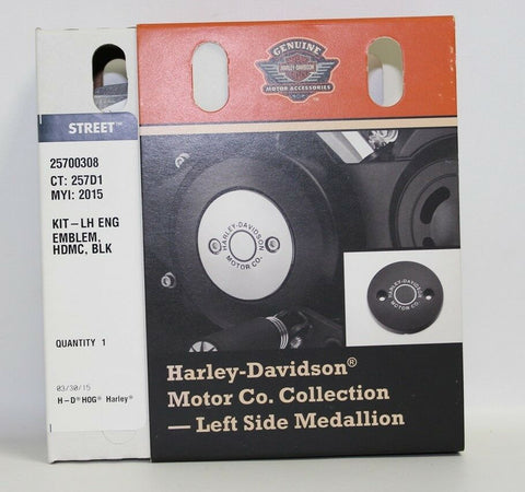 Harley-Davidson Motor Co. Collection Left Side Medallion - PN 25700308